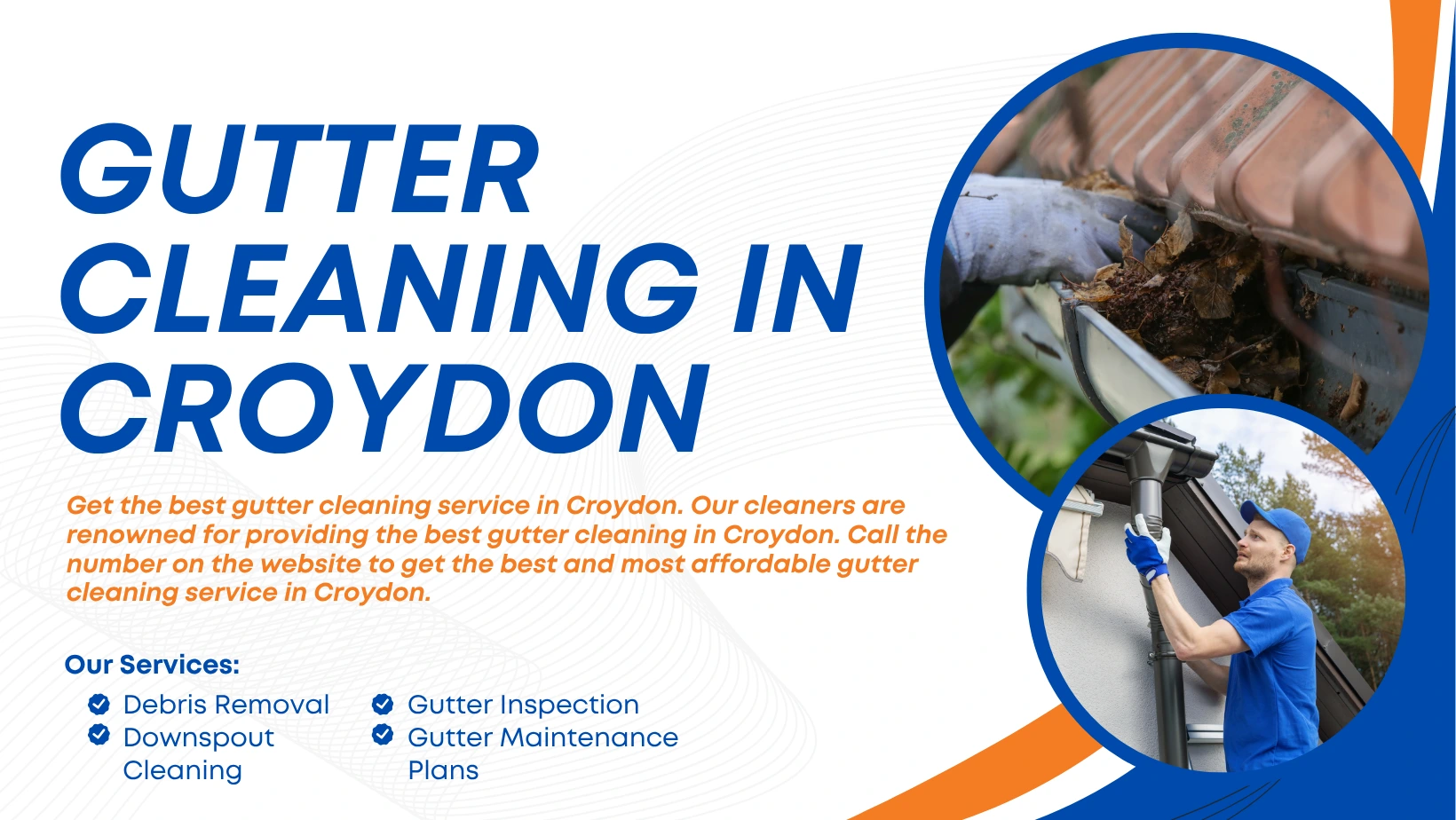 Gutter Cleaning in Croydon